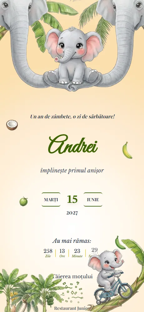 Elefănțel - mobile