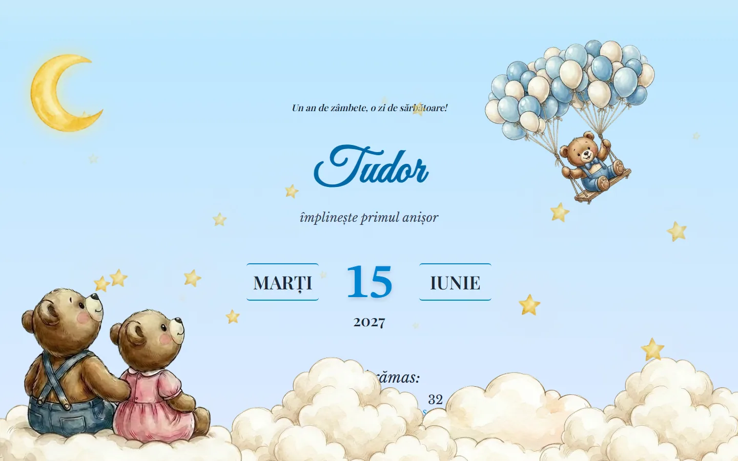 Ursuleț Albastru - desktop